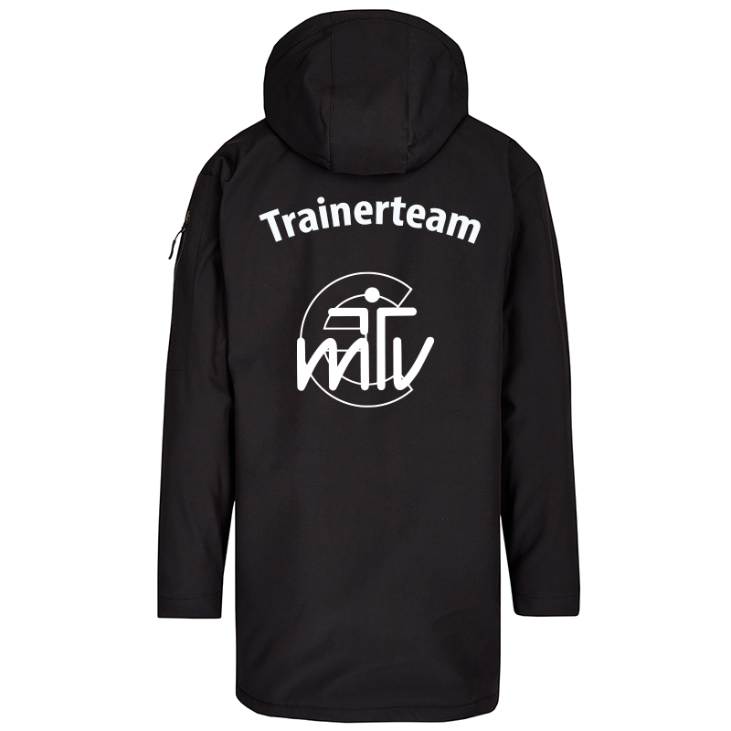 WINTERJACKE TRAINERTEAM UNISEX SCHWARZ – Bild 2