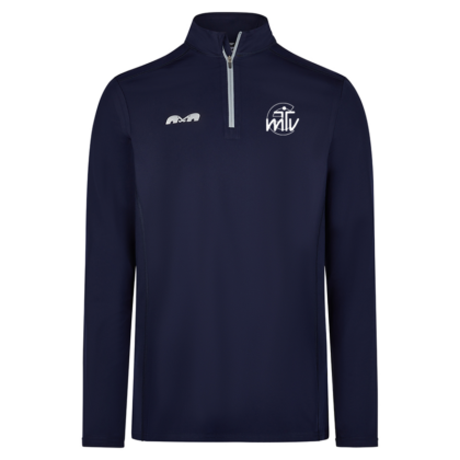 LONGSLEEVE ZIPPER MORGAN UNISEX NAVY