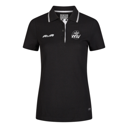 POLO SHIRT ROSARIO WEIBLICH TRAINERTEAM SCHWARZ