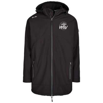 WINTERJACKE  TRAINERTEAM UNISEX SCHWARZ