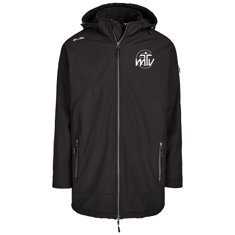 WINTERJACKE TRAINERTEAM UNISEX SCHWARZ