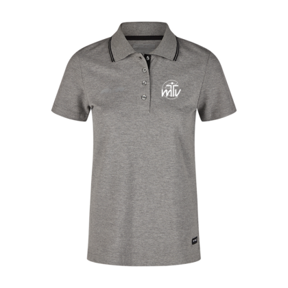 POLO SHIRT ROSARIO WEIBLICH BETREUERTEAM GRAU