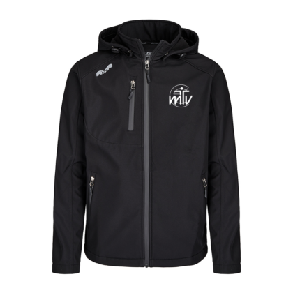 SOFTSHELL JACKE TRAINERTEAM MÄNNLICH SCHWARZ